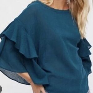 Free People Gauze Boho Top